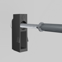 Magazine Rail Рельс для журналов, 99 см, Алюминий