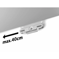 Скрытый рельс «R30 PROFESSIONAL» Newly, 200 см, Серый