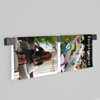 Magazine Rail Рельс для журналов, 99 см, Алюминий